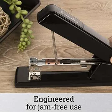 Swingline Red Stapler: Jam-Free, 30 Sheet Metal Stapler
