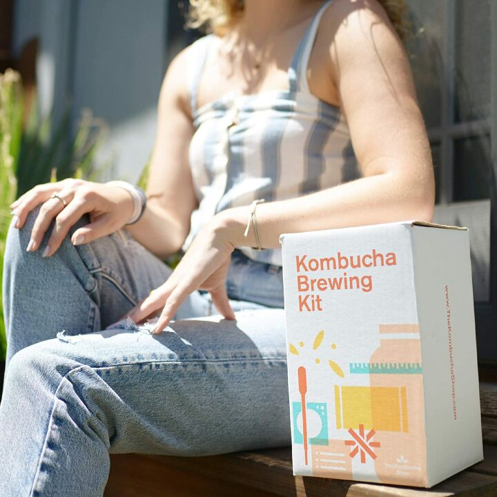Organic Kombucha Starter Kit for Home Brewing