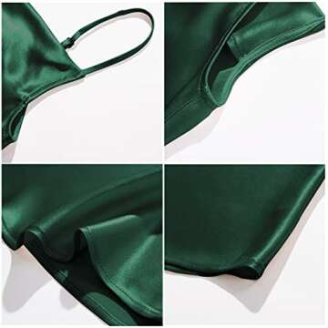 Miqieer Cowl Neck Silk Tank Top - Elegant & Versatile