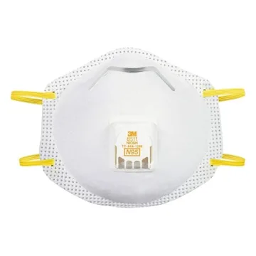 3M N95 Respirator 8511 Cool Flow Valve 10 Pack for Easy Breathing