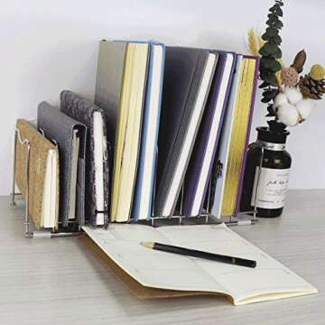 FLSEPAMB Sturdy 10-Tier Lid Organizer for Kitchen Storage