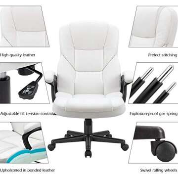 Ergonomic High Back Office Chair for Home and Office
