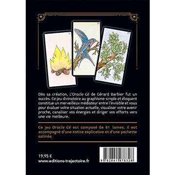 L'Oracle Gé - 61 lames & la notice - Coffret