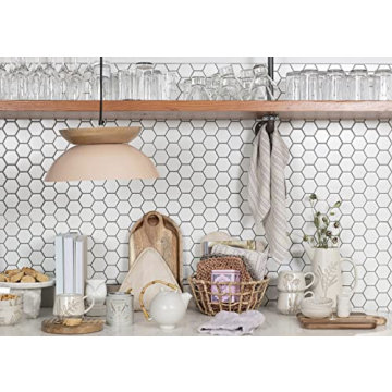 Stylish Bloomingville Round Marble Cutting Board with Pedestal