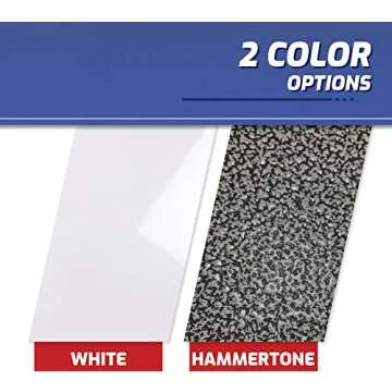 SafeRacks 2x8 Overhead Garage Storage Rack - 400 Pound Weight Capacity Height Adjustable Steel Ceiling-Mounted Rack with Accessories (Hammertone) (24"-45")