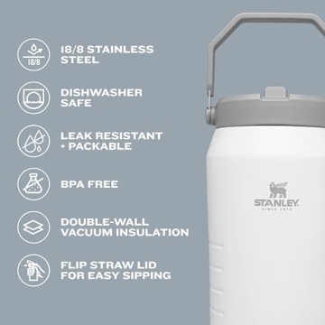 Stanley Insulated IceFlow Jug 64oz - Flip Straw & Handle