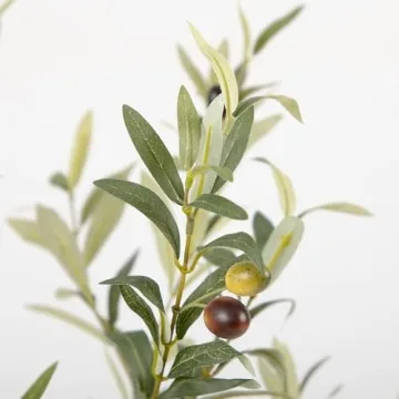 Nafresh 4Ft Tall Faux Olive Tree for Home Decor
