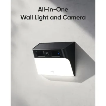 Eufy Solar Wall Light Cam S120 - 2K Outdoor Security Cameras