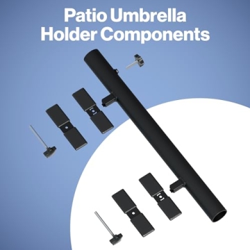 LOVE YOUR DECK Outdoor Umbrella Holder - Easy Installation