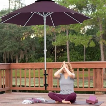 LOVE YOUR DECK Outdoor Umbrella Holder - Easy Installation