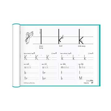 Learning Without Tears - Printing Power Student Workbook, Current Edition - Handwriting Without Tears Series - 2nd Grade Writing Book - Writing and Language Arts Lessons - for School or Home Use