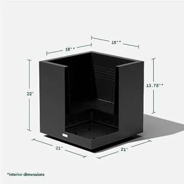 Veradek Block Series Cube Planter - Modern Planting Solution for All