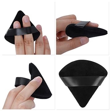 Sibba 12Pcs Flawless Triangle Shape Powder Puffs