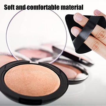 Sibba 12Pcs Flawless Triangle Shape Powder Puffs