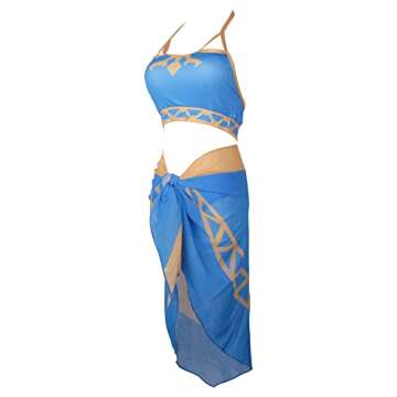 Mielycos Princess Zelda Bikini Cosplay - Iconic Swimsuit