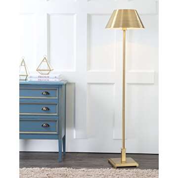 JONATHAN Y Roxy 60" Metal LED Floor Lamp - Stylish Lighting