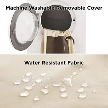 Lesure Small Dog Car Seat Waterproof Travel Booster with Foam