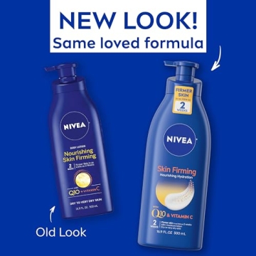 NIVEA Firming Body Lotion with Q10 & Vitamin C, 16.9 Fl Oz