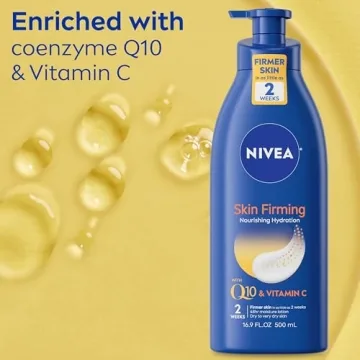 NIVEA Firming Body Lotion with Q10 & Vitamin C, 16.9 Fl Oz