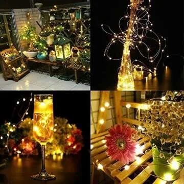 Twinkle Star 200 LED Copper Fairy String Lights for All Occasions