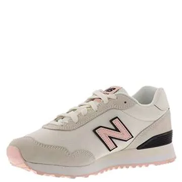 New Balance Women's 515 V3 Sneaker, Sea Salt/Pink Haze, 5.5 Wide