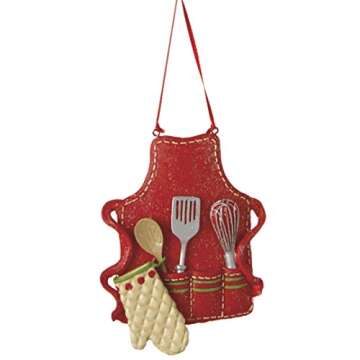 Midwest-CBK Charming Pastry Chef Ornament for Baking Lovers
