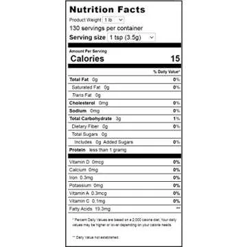 Z Natural Foods Spanish Bee Pollen Granules - Pure & Raw Pollen Granule, Product of Spain - Nutrient-Dense for Energy & Immune Support - Aromatic Sweet Flavor, Sprinkle on Salads & Smoothies, 1lb