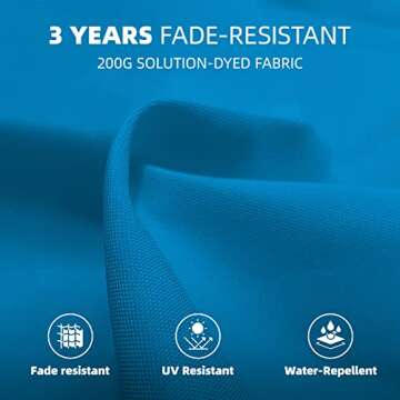 wikiwiki 10ft Patio Umbrellas Offset Outdoor Umbrella Cantilever Hanging Umbrellas w/Infinite Tilt, ...