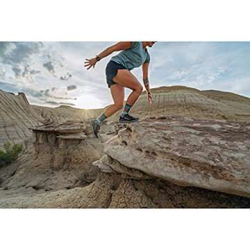 Smartwool PhD® Pro Endurance Print Bright Blue MD (Men's Shoe 6-8.5)