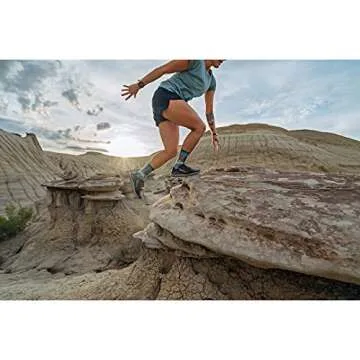 Smartwool PhD® Pro Endurance Print Bright Blue MD (Men's Shoe 6-8.5)