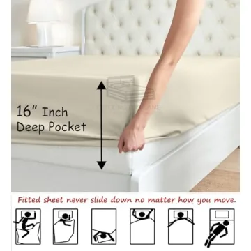 Luxury Split Head Flex King Sheets - Adjustable Bed Essentials