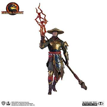 McFarlane Toys Mortal Kombat Raiden Action Figure with Accessories