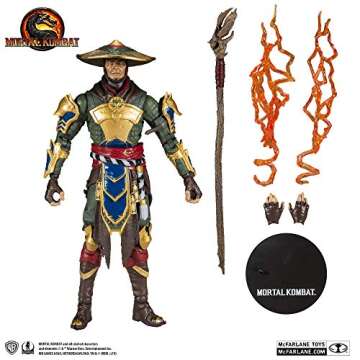 McFarlane Mortal Kombat Raiden Action Figure - Collectible
