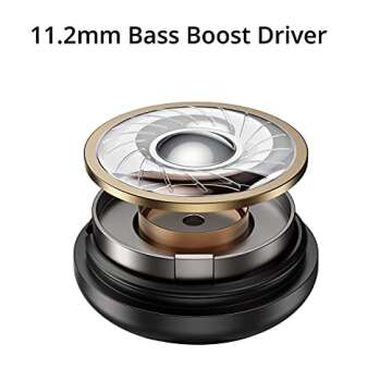 DIZO Wireless Neckband Headphones Bluetooth Earphones, 11.2mm Bass Boost, Magnetic Earbuds, Environmental Noise Cancellation ENC, Clear Calls, Lightweight, Low Latency, Waterproof for Sports Black