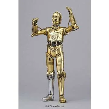 Bandai Hobby 1/12 C-3PO Action Figure for Collectors