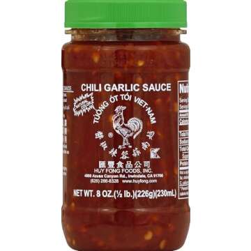 Huy Fong Chili Garlic Sauce - Flavorful Culinary Delight