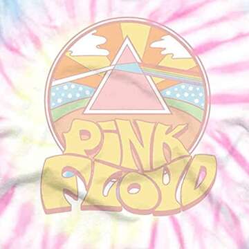 Pink Floyd Ladies Rock Shirt Dark Side of The Moon Vintage Tee