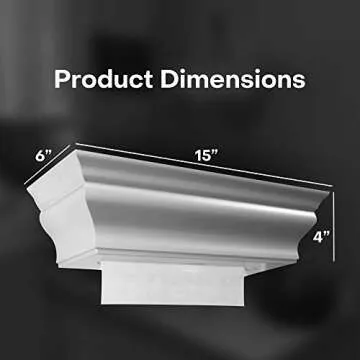 HealthyShelf Gray Paper Towel Dispenser - Stylish and Functional