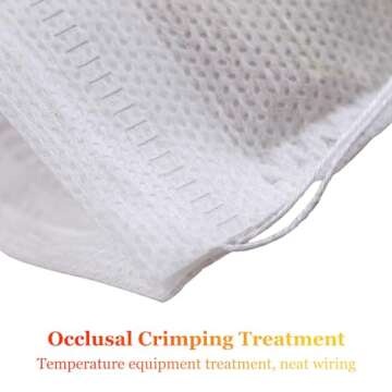 Yzurbu 200pcs Tea Filter Bags for Loose Leaf Tea