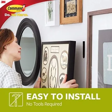 Command Large Picture Hanging Strips Secure & Stylish