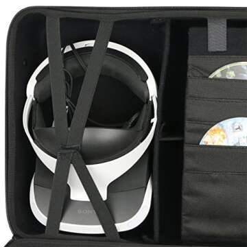 co2CREA Hard Travel Case for PS4 Pro & PlayStation VR