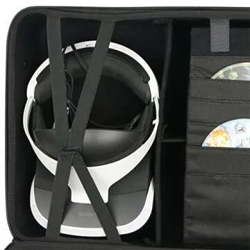 co2CREA Hard Travel Case for PS4 Pro & PlayStation VR