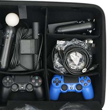 co2CREA Hard Travel Case for PS4 Pro & PlayStation VR