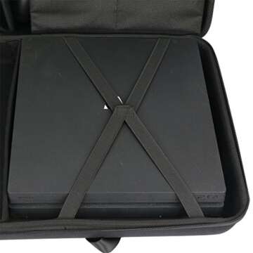 co2CREA Hard Travel Case for PS4 Pro & PlayStation VR