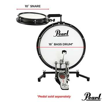 Pearl Compact Traveler Drum Kit for Portable Performance