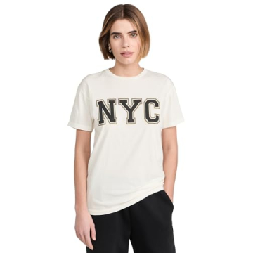 Original Retro Brand Women's NYC Block Letters Crew Neck - Vintage Style