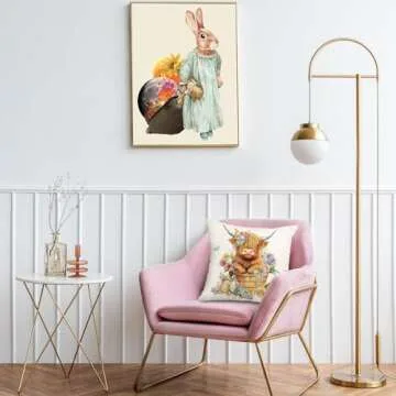 Generic AnyDesign Easter Pillow Covers Set of 2 - Spring Decor