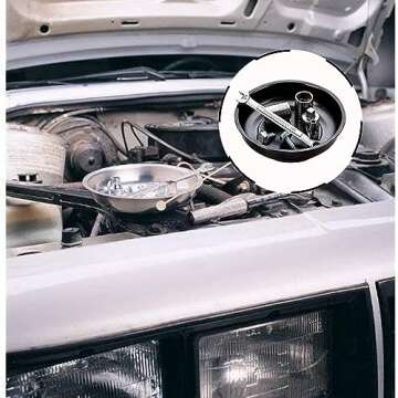 Katzco Magnetic Mini Tray Holders - 4 Pack Multi Color - Use in Garage, Home, Construction - for Nuts, Bolts, Washers, Iron, Nails, Screws, Sockets, Bits, Etc. - 4 Inch Diameter x 1-1/4 Inch Depth