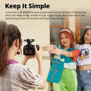 Godox Lux Junior Retro Camera Flash Compatible Cameras Fujifilm, Canon, Nikon, Olympus, Sony