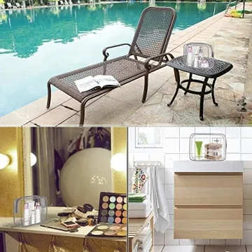 Lermende TSA Approved Clear Toiletry Bag Set for Travel